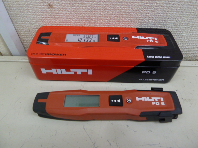 ヒルティ/HILTI レーザーレンジメーター/距離計 PD5 を買い取りしま 