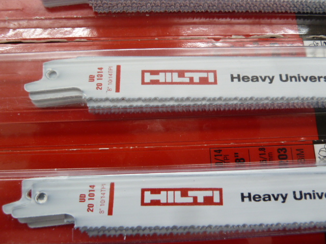 HILTI ヒルティ レシプロソー用 ブレード UD201014(消耗品)を買い取りしました！岡山店 | 岡山倉敷の工具専門店プルプッシュツール