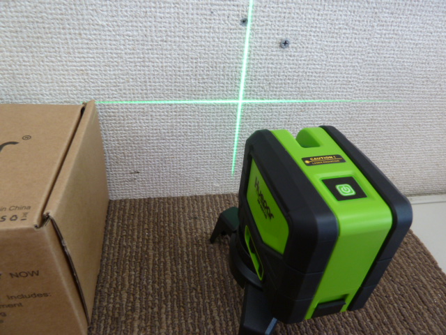 Huepar 2ライン グリーン レーザー墨出し器 2ポイント 緑色 クロスラインレーザー HP-221G を買い取りしました！ |  岡山倉敷の工具専門店プルプッシュツール