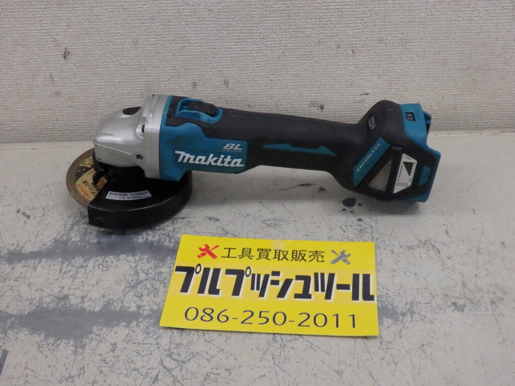 マキタ 125mm 18V充電式ディスクグラインダー GA512D を販売中です。岡山店 | 岡山倉敷の工具専門店プルプッシュツール